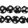 Black Skunk Beads (15mm)