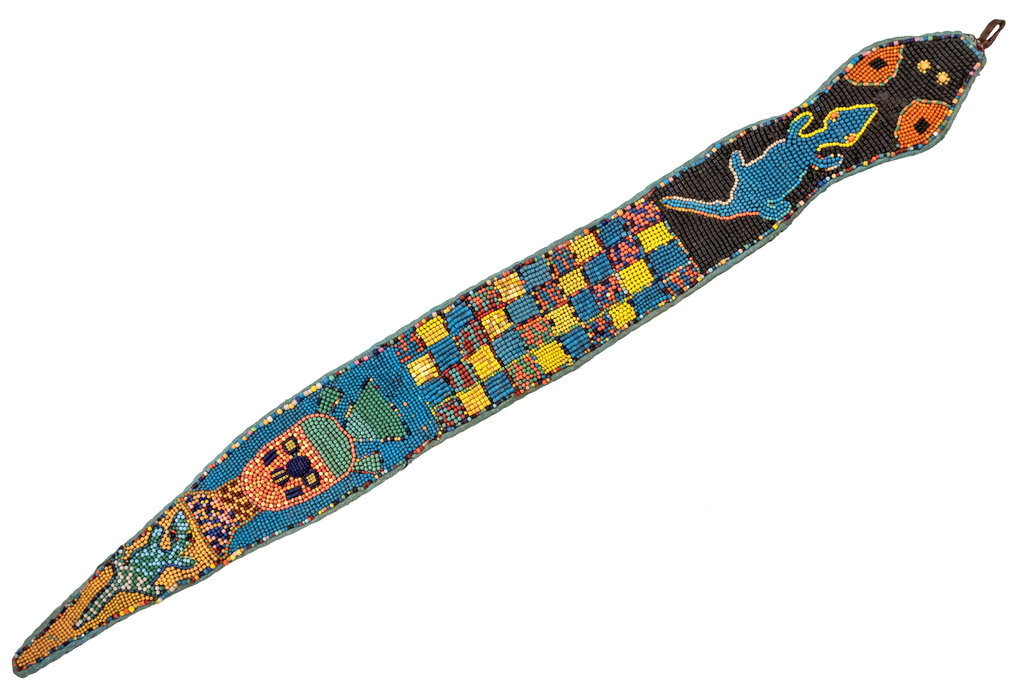 Vintage African Yoruba Beaded Belt #17213