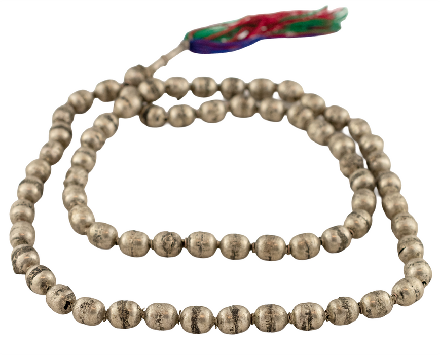 Old Silver Ethiopian Prayer Beads (Long)