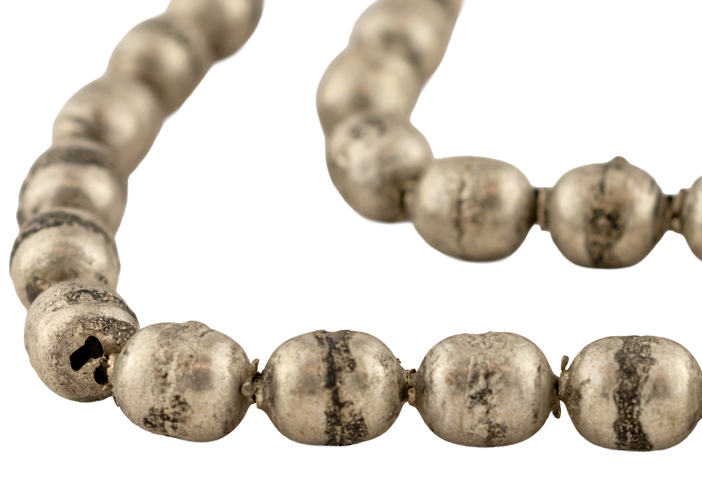 Old Silver Ethiopian Prayer Beads (Long)
