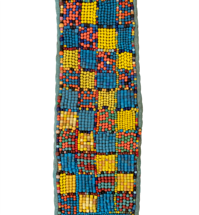 Vintage African Yoruba Beaded Belt #17213