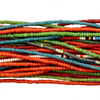 Vintage Fulani Rainbow Glass Seed Bead Necklace