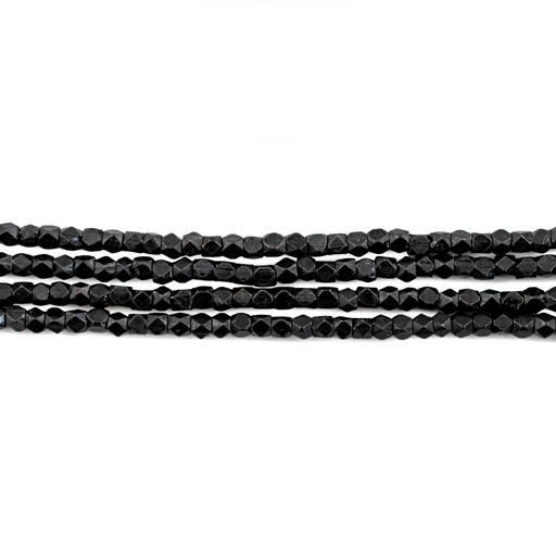 Midnight Brass Diamond Cut Beads (2.5mm)
