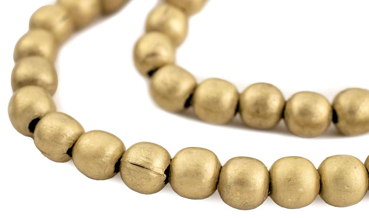 Brass Hollow Sphere Beads (8mm) - The Bead Chest