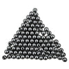 Half-Drilled Round Non-Magnetic Hematite Beads (6mm, Set of 100)
