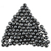 Half-Drilled Round Non-Magnetic Hematite Beads (5mm, Set of 100)
