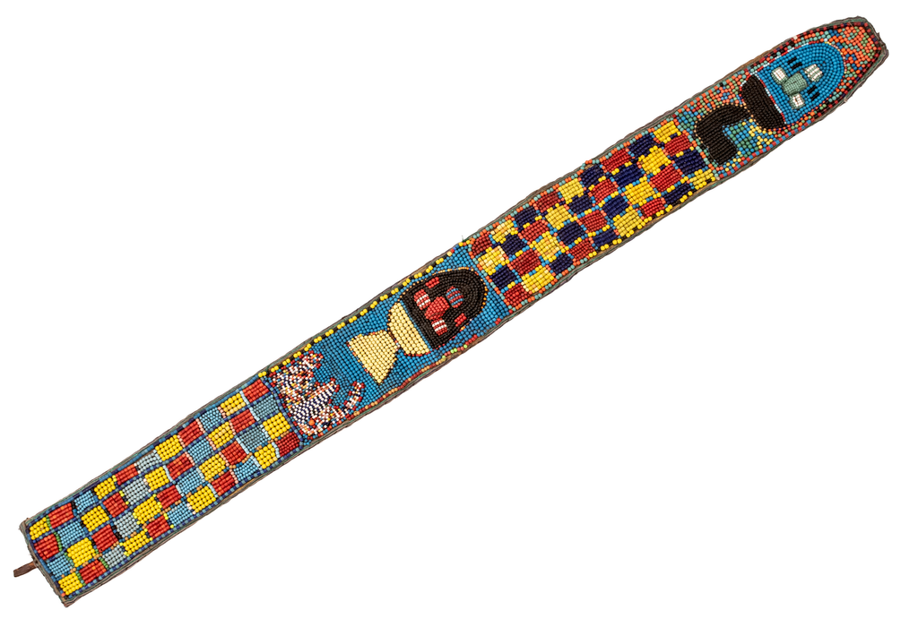 Vintage African Yoruba Beaded Belt #17210