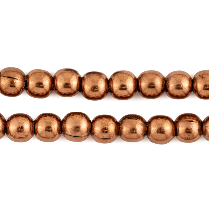 Copper Hollow Sphere Beads (8mm) - The Bead Chest