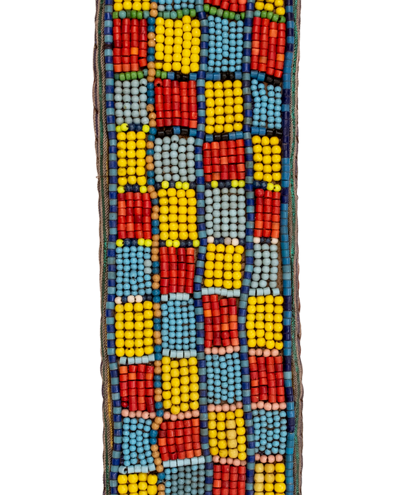 Vintage African Yoruba Beaded Belt #17210