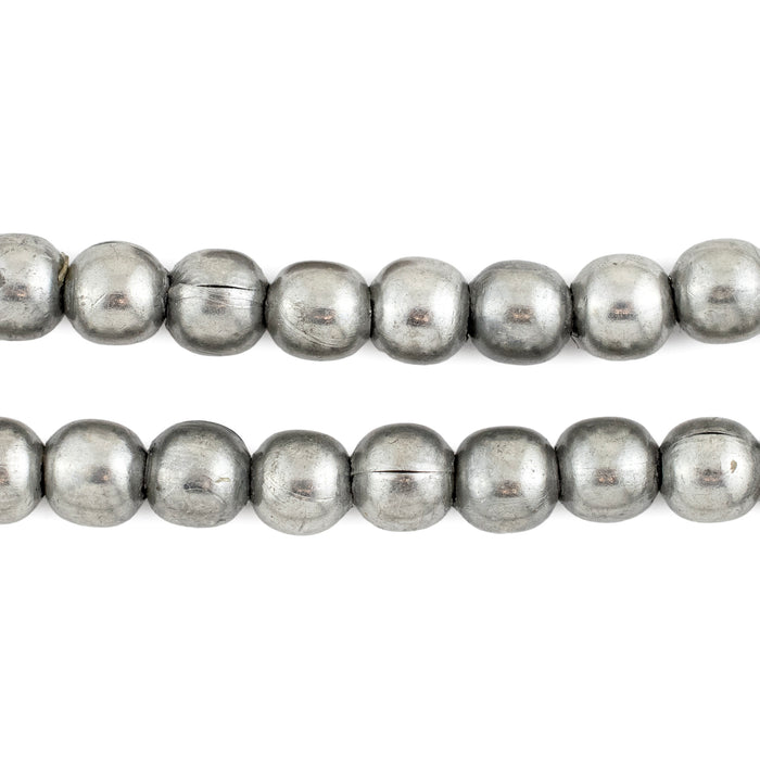 Antique Silver Hollow Sphere Beads (8mm) - The Bead Chest