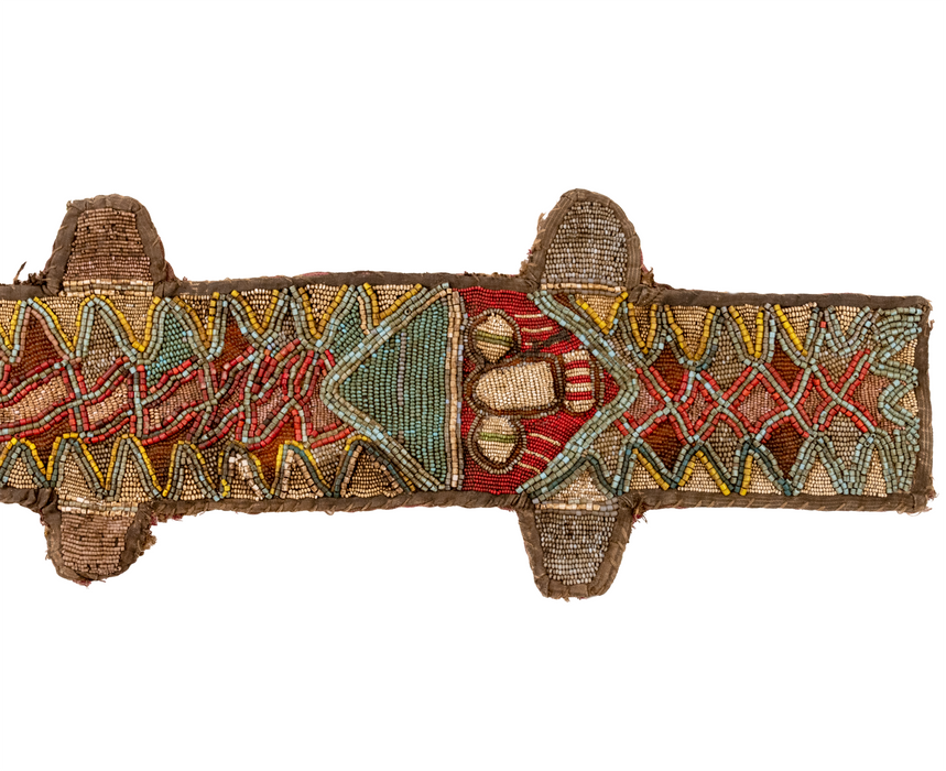 Vintage African Yoruba Beaded Belt #17209