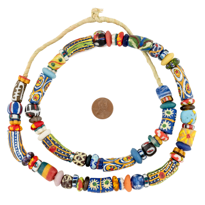 Premium Medley of Ghana Glass Beads