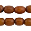 Butterscotch Amber Vintage African Resin Beads (Long Strand) #13499