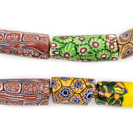 Premium Antique Venetian Millefiori Trade Beads #13391