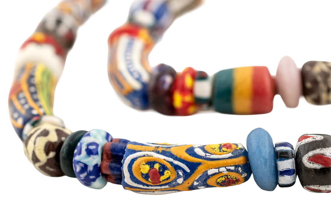 Premium Medley of Ghana Glass Beads