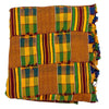African Ashanti Kente Cloth #14888
