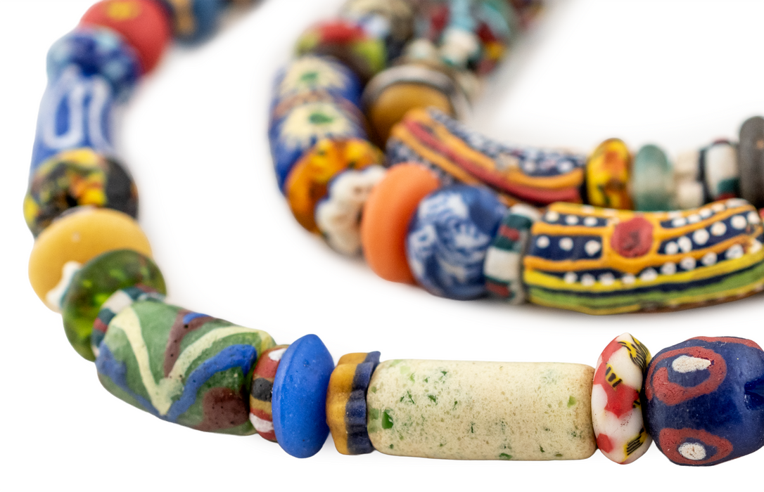 Premium Medley of Ghana Glass Beads