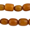 Butterscotch Amber Vintage African Resin Beads #13497