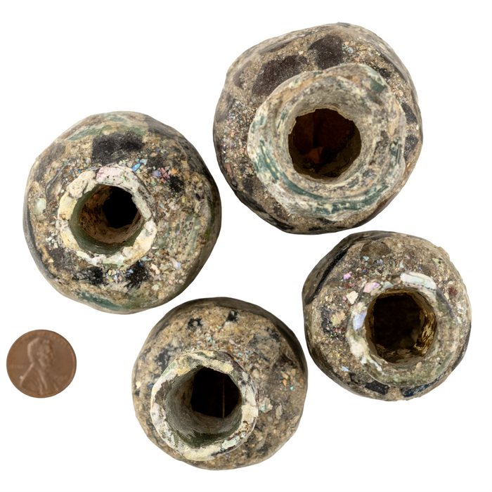 Brown Roman Glass Bottle (Medium)