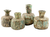 Light Aqua Roman Glass Bottle (Medium / Large)
