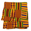 African Ashanti Kente Cloth #14880