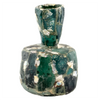 Dark Aqua Roman Glass Bottle (Extra Large)