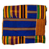 African Ashanti Kente Cloth (Blue Tones)