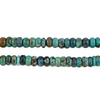 Blue Turquoise Rondelle Beads (6mm)
