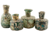 Light Aqua Roman Glass Bottle (Extra Large)