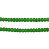 Green White Heart Beads (5-6mm)