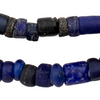Antique Blue Glass Dutch Dogon Beads #16744