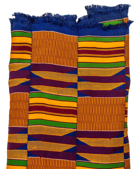 African Ashanti Kente Cloth #14882 - The Bead Chest