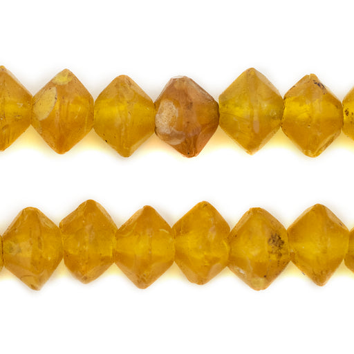 Rare Amber Vaseline Trade Beads - The Bead Chest