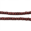 Dark Brown Nugget Natural Wood Beads (5mm)