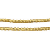 Brass Heishi Ethiopian Beads (4mm)