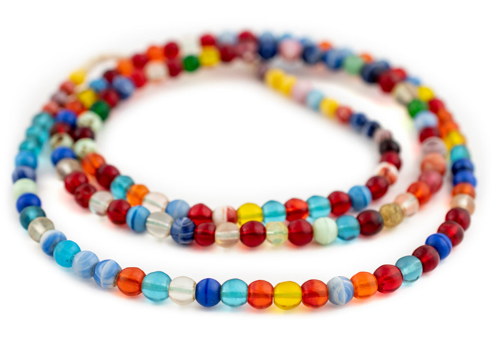 Rare Translucent Binta Banji Prosser Beads (7mm) #10000 - The Bead Chest