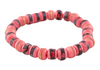 Neon Pink Nepal Mala Bracelet