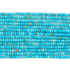 Light Blue Stone Heishi Beads (2.5mm)