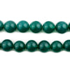 Vintage Round Dark Green Aventurine Beads (10mm)