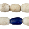 White Opate Antique European Trade Beads #16994