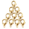 Brass Lobster Clasps (19mm, Set of 20)