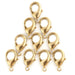 Brass Lobster Clasps (19mm, Set of 100) - The Bead Chest