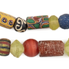 Premium Vaseline & Antique Trade Beads #16698
