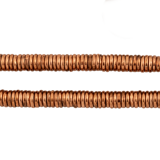 Antiqued Copper Ring Beads (6mm)