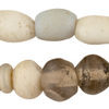 White Opate Antique European Trade Beads #16996