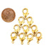 Brass Lobster Clasps (15mm, Set of 20) - The Bead Chest