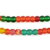Vintage Translucent Bohemian Prosser Beads #13184