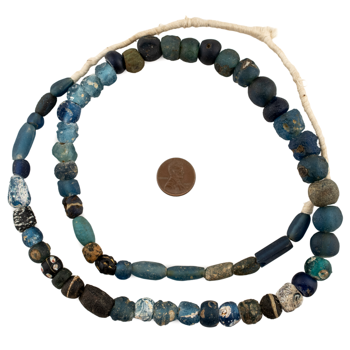 Ancient Roman Glass Beads from Mali #17248