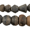 Old Jumbo Mali Clay Spindle Beads