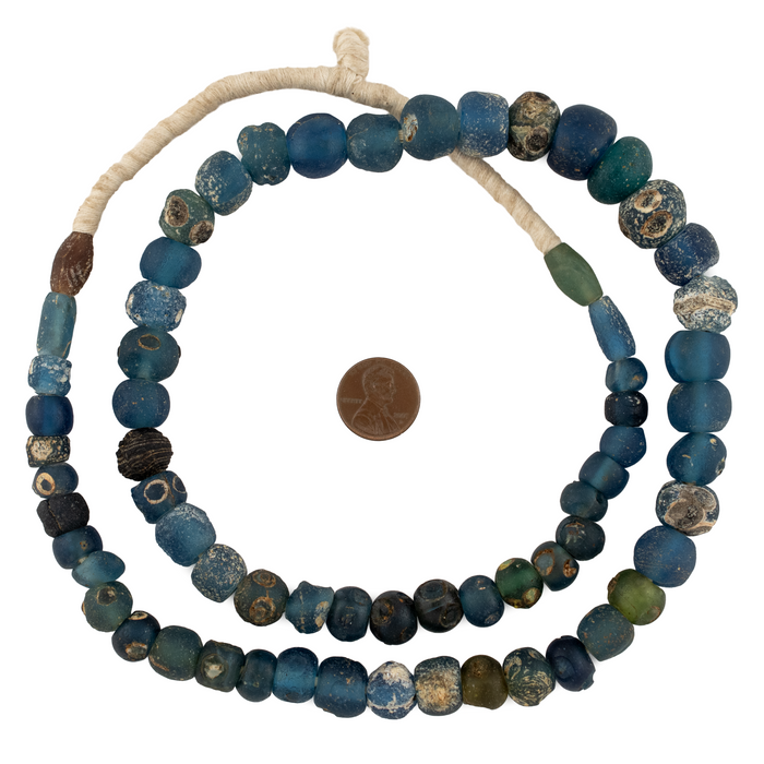 Ancient Roman Glass Beads from Mali #17247
